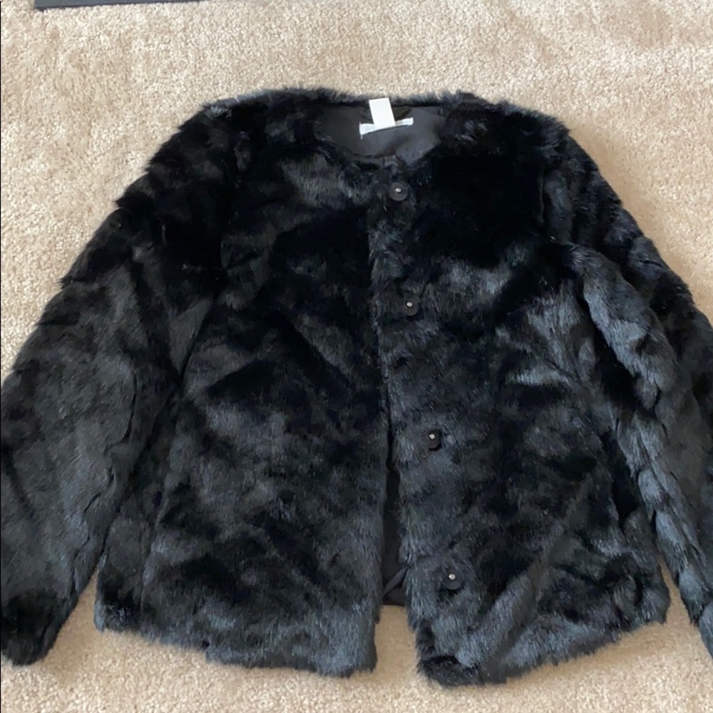 H&M Faux Fur Jacket